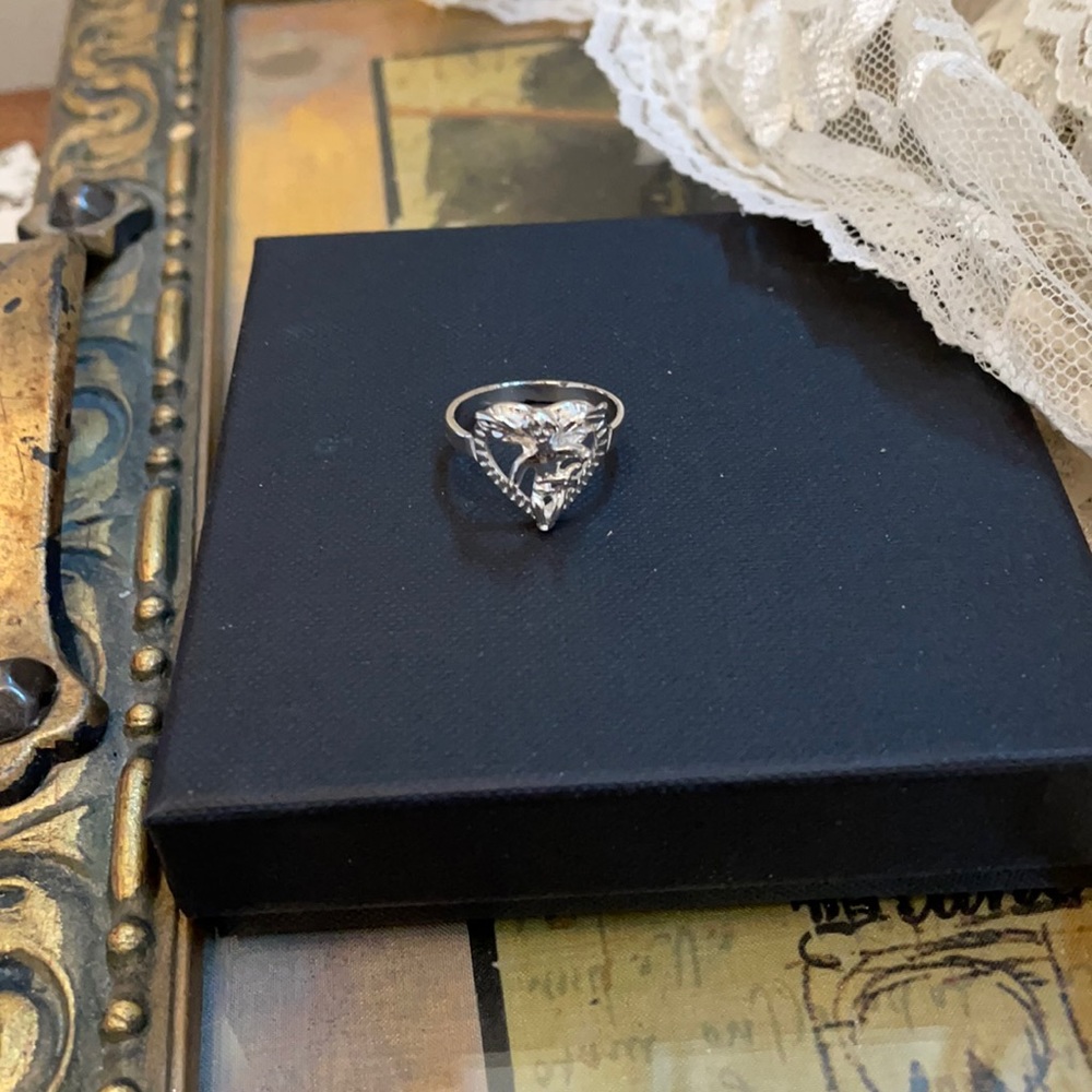 Sterling Angel Ring
